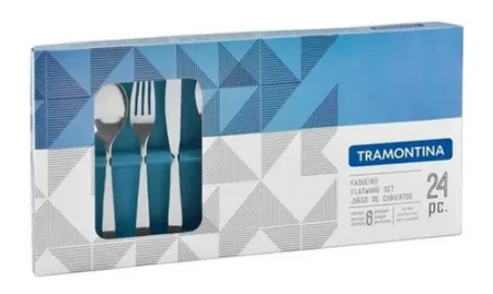 Set De Cubiertos Tramontina Athenas Juego De 24 Piezas - Imagen 2