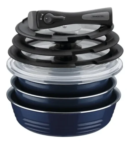 Bateria De Cocina Itria Multiuso 10 Piezas Tramontina - Imagen 2
