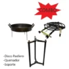 Disco De Arado + Quemador Paellero Con 2 Robinetes + Soporte