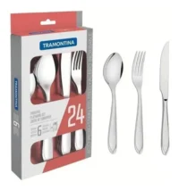 Set De Cubiertos Tramontina Laguna Juego De 24 Piezas