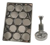 Bandeja Para Pan Hamburguesa 60x40 + Molde Hamburguesa 12cm