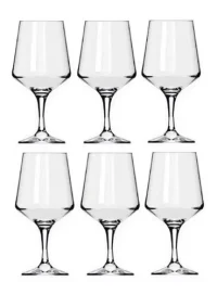 Copa Copon Brunello Cerveza Vidrio Nadir 400 Ml Set X6