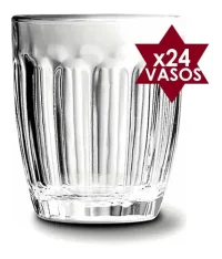 X24 Vasos Para Soda Agua Vidrio Nadir 150 Ml Cafeteria Bazar