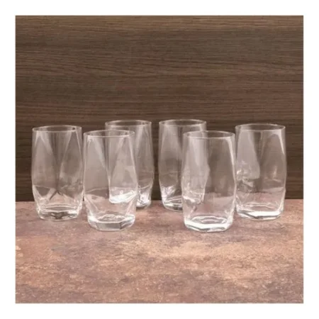 X24 Vasos Topazio Trago Largo Vidrio Nadir 350 Ml Bar Bazar - Imagen 4