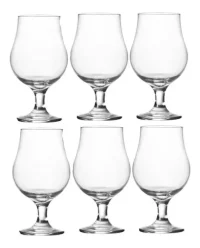 Copas Dublin Cerveza Vidrio Nadir 400 Ml Set X6
