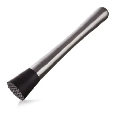 Pison Mortero De Acero Inoxidable Para Tragos Con Nylon