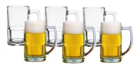 X12 Vasos Chop Bristol Cerveza Vidrio Nadir 340 Ml Bar Bazar
