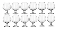X12 Copas Cogñac Windsor Vidrio Nadir 330 Ml Bazar Catering
