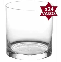 Vaso Bebida Whisky Vidrio Nadir 320 Ml Set X24