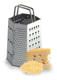 Rallador De 6 Caras Acero Inoxidable