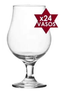 Copas Dublin Cerveza Vidrio Nadir 400 Ml Set X24