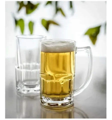 X24 Vasos Chop Bristol Cerveza Vidrio Nadir 340 Ml Bar Bazar - Imagen 5