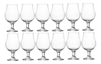 Copas Dublin Cerveza Vidrio Nadir 400 Ml Set X12