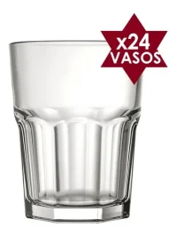 X24 Vasos Soda Bristol Vidrio Nadir 200 Ml Bazar Catering