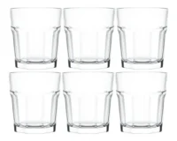 Vaso Whisky Bristol Rocks Vidrio Nadir 320 Ml Set X6