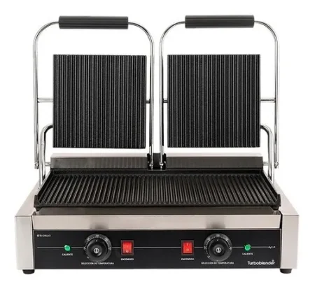 Plancha Grill Paninera Tostador Electrico Tb-grillv2 57×37 - Imagen 3