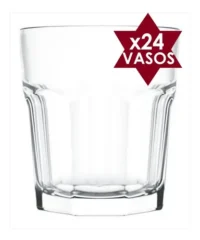 Vaso Whisky Bristol Vidrio Nadir 320 Ml Set X24