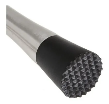 Pison Mortero De Acero Inoxidable Para Tragos Con Nylon - Imagen 2