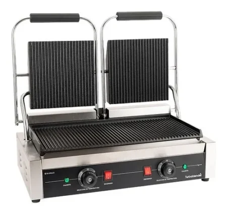 Plancha Grill Paninera Tostador Electrico Tb-grillv2 57×37