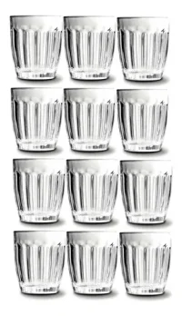 X12 Vasos Para Soda Agua Vidrio Nadir 150 Ml Cafeteria Bazar