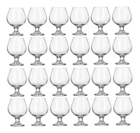X24 Copas Cogñac Windsor Vidrio Nadir 330 Ml Bazar Catering