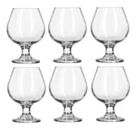 X6 Copas Cogñac Windsor Vidrio Nadir 330 Ml Bazar Catering