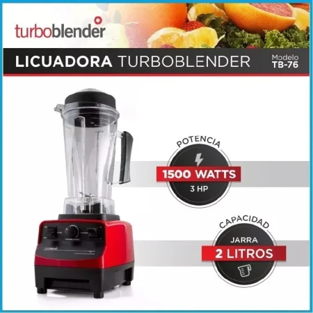 Licuadora Tb 76 2lts Turboblender - Imagen 3