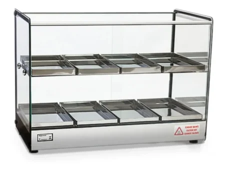 Mantenedor Comida Caliente Cubo Luz Led 220v 62cm 2n Warmer