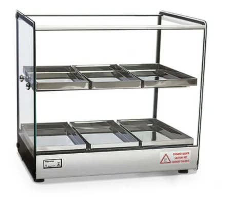 Mantenedor Comida Caliente Cubo Luz Led 220v 47cm 2n Warmer