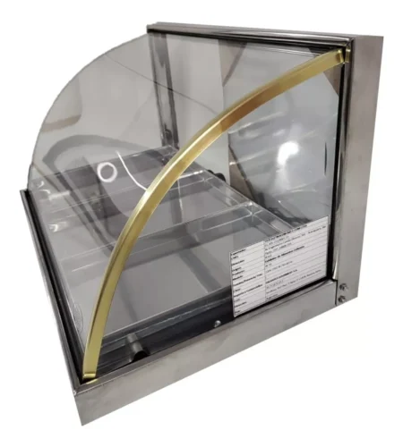 Mantenedor De Comida Caliente Curvo Eléctrico 48 Cm Warmer - Imagen 4