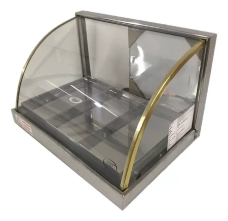Mantenedor De Comida Caliente Curvo Eléctrico 48 Cm Warmer - Imagen 6