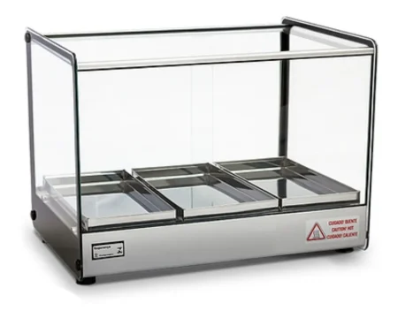 Mantenedor Comida Caliente Cubo Luz Led 220v 47cm Warmer