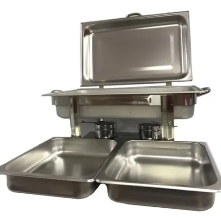 Chafing Dish 2 Bandejas Mantenedor De Comida Caliente - Imagen 4