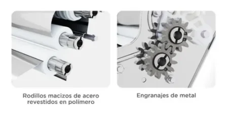Maquina Manual Para Pastas Clasica 260 Cromada - Imagen 3