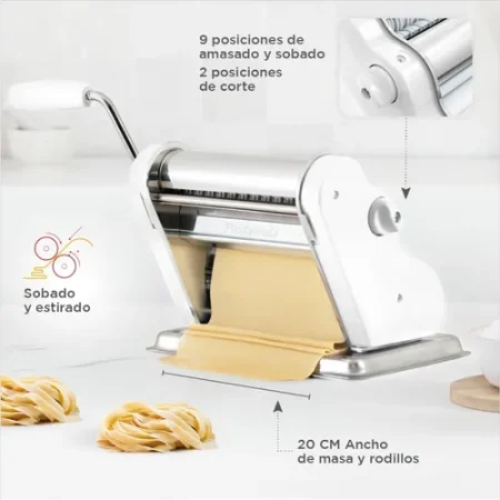 Maquina Pastalinda Clásica Original Blanco - Imagen 4