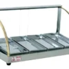 Mantenedor De Comida Caliente Curvo Eléctrico 63 Cm Warmer