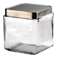 Tarro De Vidrio Tapa A Rosca 1,2 Litros 15 Cm
