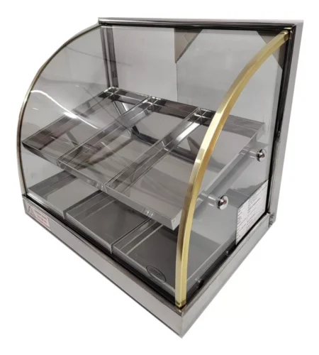 Mantenedor De Comida Caliente Curvo Eléctrico 48cm 2n Warmer - Imagen 2