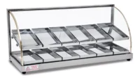 Mantenedor De Comida Caliente Curvo Eléctrico 93cm 2n Warmer