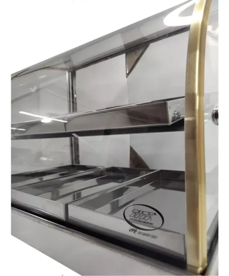 Mantenedor De Comida Caliente Curvo Eléctrico 48cm 2n Warmer - Imagen 5