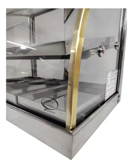 Mantenedor De Comida Caliente Curvo Eléctrico 48cm 2n Warmer - Imagen 4