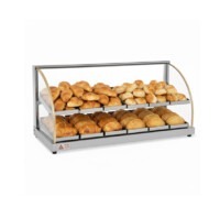 Mantenedor De Comida Caliente Curvo Eléctrico 93cm 2n Warmer