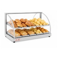 Mantenedor De Comida Caliente Curvo Eléctrico 78cm 2n Warmer