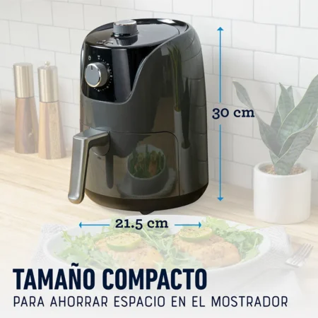 Freidora De Aire Oster Temporizador Antiadherente 1.8l Negra - Imagen 4