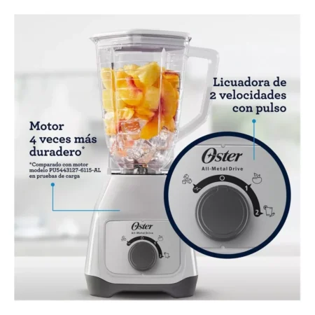 Licuadora Oster 1,5 L Blstkapbrd Con Jarra De Plastico 550w - Imagen 6