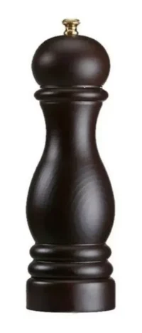 Molinillo Pimentero Madera Muelas De Acero Inoxidable 17 Cm