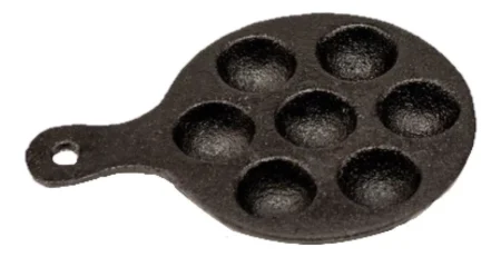 Provoletera De Hierro Con Mango 7 Cavidades Copetin 10 Cm - Imagen 2