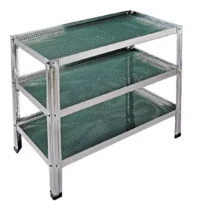 Vasera Gastronomica 3 Niveles 80x40 Cm Acero Inoxidable