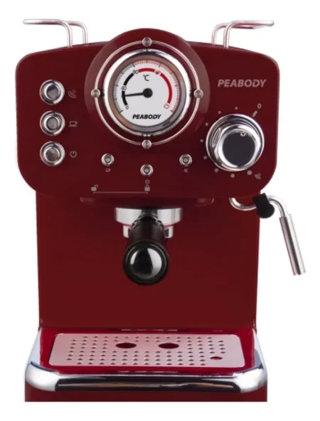 Cafetera Express Peabody Pe-ce5003r Roja 1 Litro 1000 Watts - Imagen 2