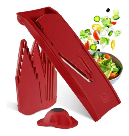 Mandolina Borner 3 Piezas Roja V3